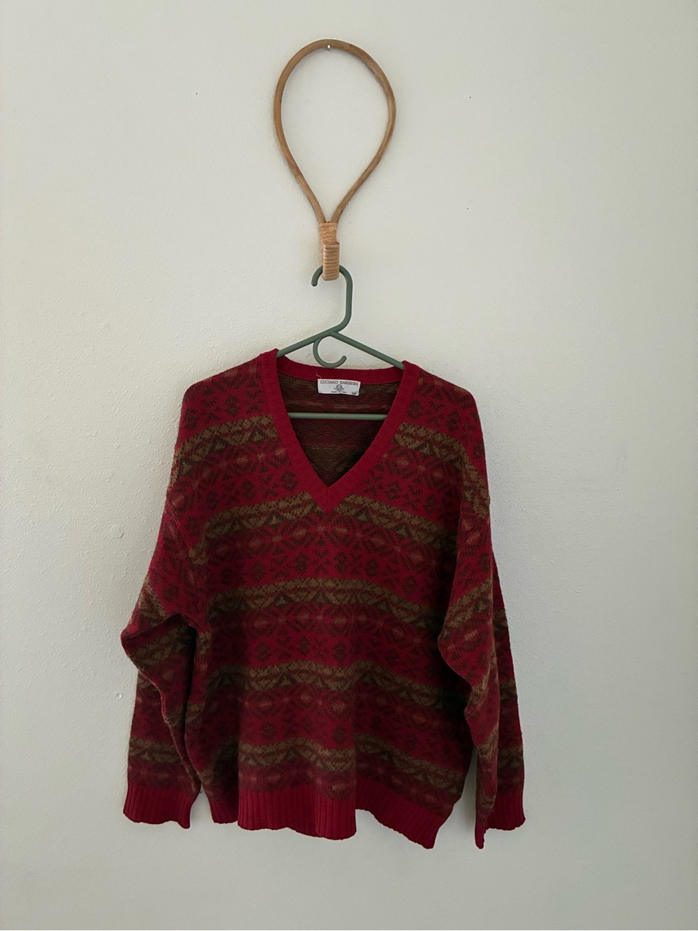 Vintage Luciano Barbera Wool Sweater